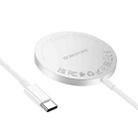 BOROFONE BQ32 Original Series Magsafe Magnetic Wireless Charging(White) - 3