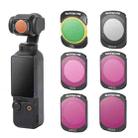 For DJI Osmo Pocket 3 Sunnylife Camera Lens Filter, Filter:6 in 1 UV CPL ND8-64 - 1