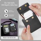 CaseMe Me50 Mini Universal Bag for Apple and Samsung Headphones + Lipstick(Black) - 3
