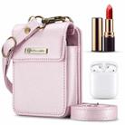 CaseMe Me50 Mini Universal Bag for Apple and Samsung Headphones + Lipstick(Pink) - 1