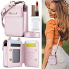 CaseMe Me50 Mini Universal Bag for Apple and Samsung Headphones + Lipstick(Pink) - 2