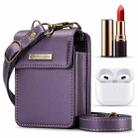 For AirPods 3 CaseMe Me50 Lanyard Mini Earphone Universal Bag(Purple) - 1