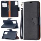 For Samsung Galaxy Note20 Litchi Texture Pure Color Horizontal Flip Leather Case with Holder & Card Slots & Wallet & Lanyard(Black) - 1