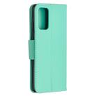 For Samsung Galaxy Note20 Litchi Texture Pure Color Horizontal Flip Leather Case with Holder & Card Slots & Wallet & Lanyard(Green) - 3