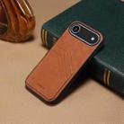 For iPhone 17 Air Denior D09 PU Dual Card Slot Back Cover Phone Case(Brown) - 2