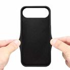For iPhone 17 Air Denior D06 PU Back Cover Card Slot Holder Phone Case(Brown) - 3
