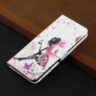 For Redmi Note 13 4G Oil Embossed 3D Drawing Leather Phone Case(Flower Fairy) - 2