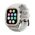 Zeblaze Ares GPS Rugged GPS Smart Watch, Support Heart Rate / Pulse Ox Blood Oxygen(Moon White) - 1