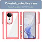 For vivo S19 Pro Colorful Series Acrylic Hybrid TPU Phone Case(Red) - 2