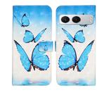 For OnePlus Nord 4 Oil Embossed 3D Drawing Leather Phone Case(3 Butterflies) - 1