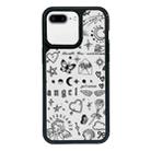 For iPhone 7 Plus / 8 Plus Exclusive Design Style PC Full Coverage Pattern Phone Case(Label) - 1