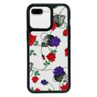 For iPhone 7 Plus / 8 Plus Exclusive Design Style PC Full Coverage Pattern Phone Case(Skull Rose) - 1