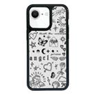 For iPhone 7 / 8 / SE 2020 2022 Exclusive Design Style PC Full Coverage Pattern Phone Case(Label) - 1