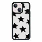 For iPhone 15 Plus Exclusive Design Style PC Full Coverage Pattern Phone Case(Star) - 1