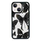 For iPhone 15 Exclusive Design Style PC Full Coverage Pattern Phone Case(Butterfly) - 1