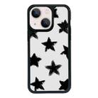 For iPhone 14 Plus Exclusive Design Style PC Full Coverage Pattern Phone Case(Star) - 1