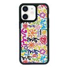 For iPhone 12 Exclusive Design Style PC Full Coverage Pattern Phone Case(Geometric B) - 1