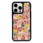 For iPhone 12 Pro Exclusive Design Style PC Full Coverage Pattern Phone Case(Colorful Rose) - 1