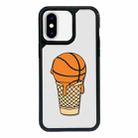 For iPhone X / XS Exclusive Design Style PC Full Coverage Pattern Phone Case(Ice Cream) - 1