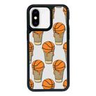 For iPhone X / XS Exclusive Design Style PC Full Coverage Pattern Phone Case(Ice Cream Family) - 1