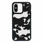 For iPhone X / XS Exclusive Design Style PC Full Coverage Pattern Phone Case(Waves) - 1