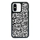 For iPhone X / XS Exclusive Design Style PC Full Coverage Pattern Phone Case(Geometric A) - 1