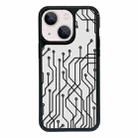 For iPhone 13 mini Exclusive Design Style PC Full Coverage Pattern Phone Case(US Geometric A) - 1