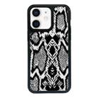 For iPhone 12 mini Exclusive Design Style PC Full Coverage Pattern Phone Case(Snake Pattern) - 1
