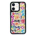 For iPhone 12 mini Exclusive Design Style PC Full Coverage Pattern Phone Case(Geometric B) - 1