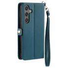 For Samsung Galaxy A17 5G Wallet Multi-card Slot Leather Phone Case with Lanyard(Green) - 3