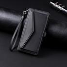 For Samsung Galaxy S24 5G Wallet Multi-card Slot Leather Phone Case with Lanyard(Black) - 2