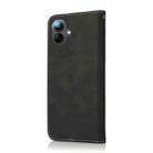 For Samsung Galaxy A07 5G Dual-color Stitching Leather Phone Case(Black Rose Gold) - 3