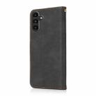 For Samsung Galaxy A17 5G Dual-color Stitching Leather Phone Case(Black Brown) - 3