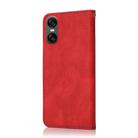 For Sony Xperia 10 VI Dual-color Stitching Leather Phone Case(Red Blue) - 3