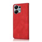 For Redmi Note 13 Pro 4G Dual-color Stitching Leather Phone Case(Red Blue) - 3