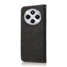 For Redmi 14C 4G Dual-color Stitching Leather Phone Case(Black Rose Gold) - 3