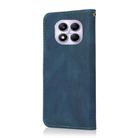 For Redmi Note 14 Pro 4G Dual-color Stitching Leather Phone Case(Blue Green) - 3