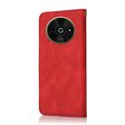 For Xiaomi Poco C61 Dual-color Stitching Leather Phone Case(Red Blue) - 3