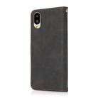 For Sharp Basio active SHG09 Dual-color Stitching Leather Phone Case(Black Brown) - 3