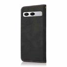 For OnePlus Nord 4 Dual-color Stitching Leather Phone Case(Black Rose Gold) - 3