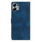 For Redmi Note 13 Pro 4G Flower Butterfly Embossing Pattern Leather Phone Case(Blue) - 3