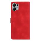 For Redmi Note 13 Pro 4G Flower Butterfly Embossing Pattern Leather Phone Case(Red) - 3