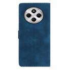 For Redmi 14C 4G Flower Butterfly Embossing Pattern Leather Phone Case(Blue) - 3