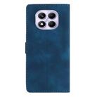 For Redmi Note 14 Pro 4G Flower Butterfly Embossing Pattern Leather Phone Case(Blue) - 3