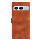 For OnePlus Nord 4 Flower Butterfly Embossing Pattern Leather Phone Case(Brown) - 3