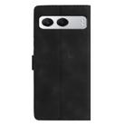 For OnePlus Nord 4 Flower Butterfly Embossing Pattern Leather Phone Case(Black) - 3