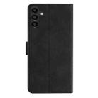 For Samsung Galaxy A16 5G Seven Butterflies Embossed Leather Phone Case(Black) - 3