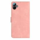 For Samsung Galaxy A07 5G Seven Butterflies Embossed Leather Phone Case(Pink) - 3