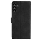 For Samsung Galaxy A17 5G Seven Butterflies Embossed Leather Phone Case(Black) - 4