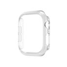 For Apple Watch Series 10 46mm Spray Glazing PC Hollow Watch Case(Transparent) - 1